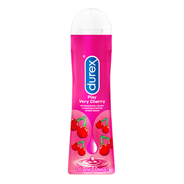 Купить Дюрекс Плэй Черри гель-смазка 50мл вишня