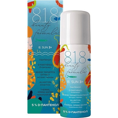 Купить 818 Beauty formula D-Пантенол 5 % 130 мл спрей-пена детская 3+
