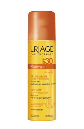 Купить Uriage Bariesun SPF 30 200 мл дымка-спрей сухая