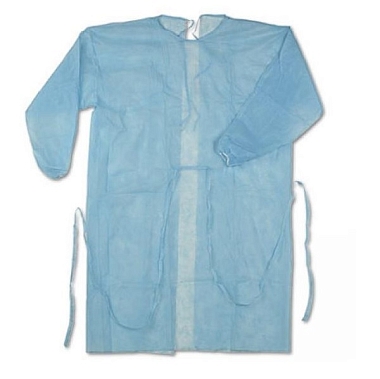 Купить Халат медицинский из нетканнного материла одноразовый нестерильный размер 2 (52-54)