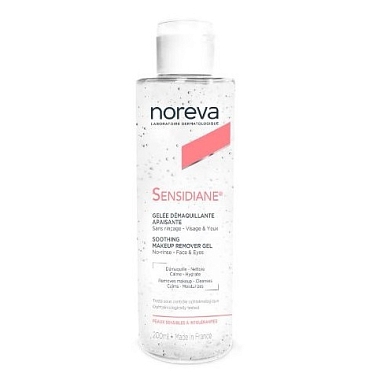 Купить Noreva Sensidiane 200 мл желе для снятия макияжа смягчающее