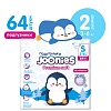 Купить Joonies Premium Soft 64 шт подгузники для детей размер S 3-6 кг
