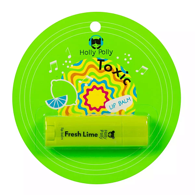 Купить Holly Polly Toxic бальзам 4,8 г для губ свежий лайм
