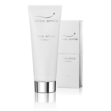 Купить Swiss Smile Snow White 75 мл паста зубная отбеливающая снежная белизна