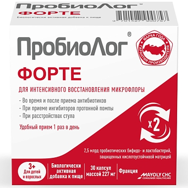 Купить Пробиолог Форте 30 шт капсулы