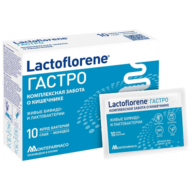 Купить Лактофлорене Гастро 10 шт порошок пакет-саше