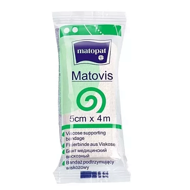 Купить Бинт вискоз Matopat Matovis 5смX4м нестер