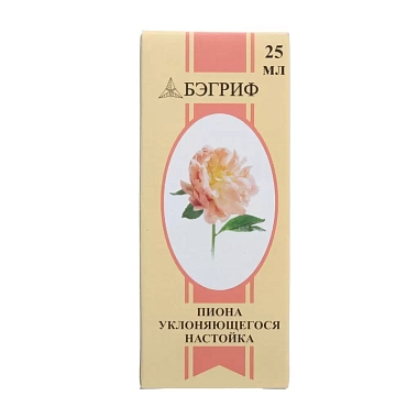 Купить Пиона Уклоняющегося 25 мл настойка