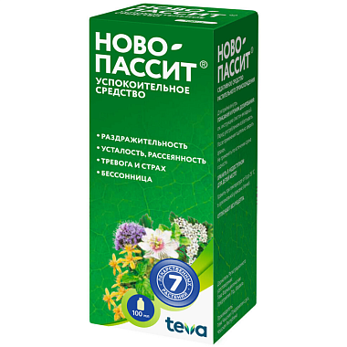 Купить Ново-Пассит 100 мл раствор для приема внутрь