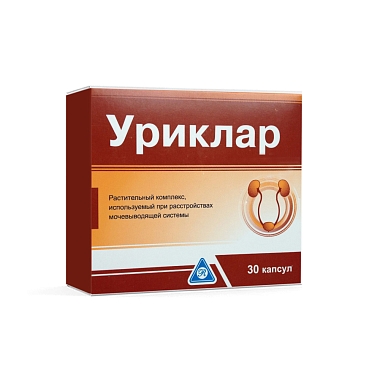 Купить Уриклар 30 шт капсулы