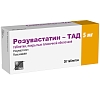 Купить Розувастатин-Тад 5 мг 30 шт таблетки покрытые пленочной оболочкой