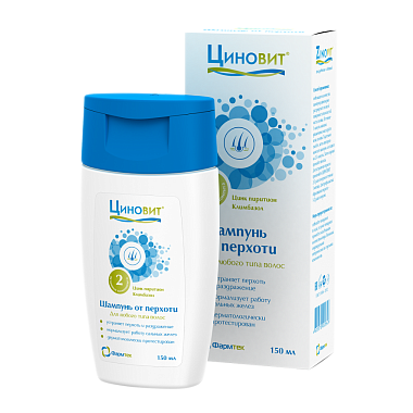 Купить Циновит 150 мл шампунь от перхоти