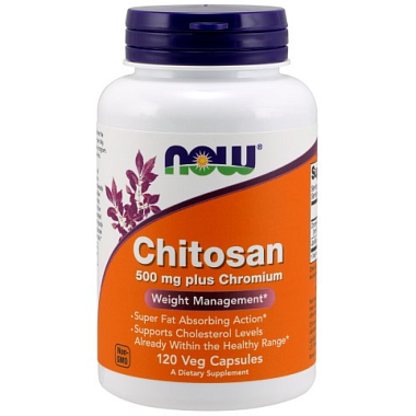 Купить Now Foods Хитозан 120 шт капсулы