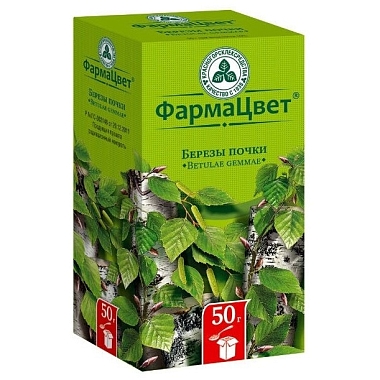 Купить Береза почки 50 г пачка