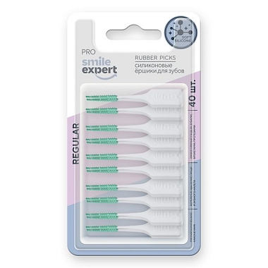 Купить Smile Expert Regular Pro 40 шт ершики зубные силиконовые
