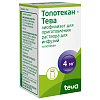 Купить Топотекан-Тева 4 мг лиофилизат для приготовления раствора для инфузий
