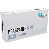 Купить Ивабрадин 5 мг 28 шт таблетки покрытые пленочной оболочкой