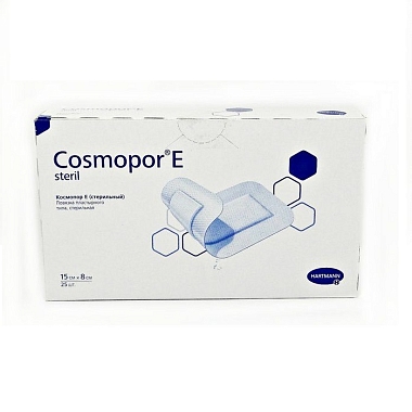 Купить Cosmopor E 8 см x 15 см 25 шт повязка послеоперационная самоклеящаяся стерильная