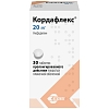 Купить Кордафлекс 20 мг 30 шт таблетки пролонгированного действия покрытые пленочной оболочкой
