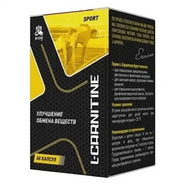 Купить L-Карнитин 560 мг 60 шт капсулы