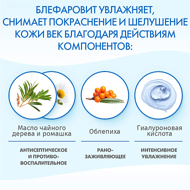 Купить Блефаровит 15 мл гель для век