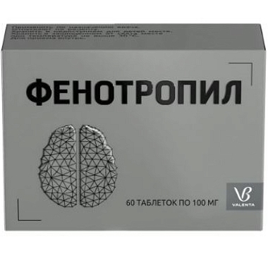 Купить Фенотропил 100 мг 60 шт таблетки