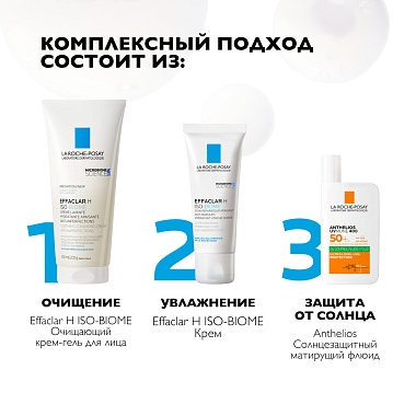 Купить La Roche-Posay Effaclar H Sensibiom 200 мл гель для лица