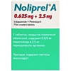 Купить Нолипрел А 0,625 мг + 2,5 мг 30 шт таблетки покрытые пленочной оболочкой