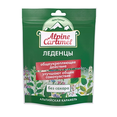 Купить Alpine Caramel Альпийская карамель 75 г леденцы