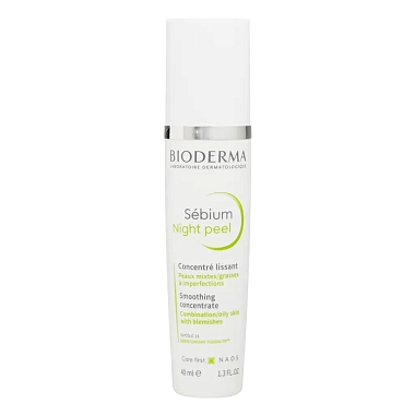 Купить Bioderma Sebium Night Peel 40 мл пилинг ночной