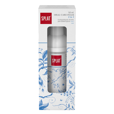Купить Splat 50 мл пенка для зубов и десен 2 в 1 мята