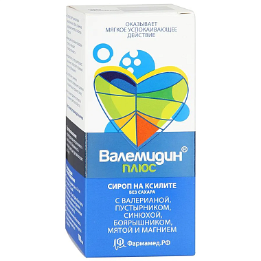 Купить Валемидин Плюс 100 мл сироп