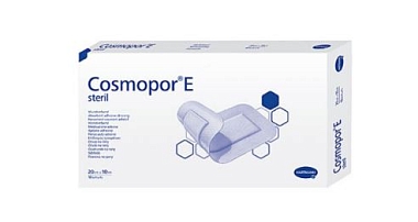 Купить Cosmopor Е 10 см x 20 см 10 шт повязка послеоперационная самоклеящаяся стерильная