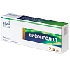 Купить Бисопролол 2,5 мг 30 шт таблетки покрытые пленочной оболочкой