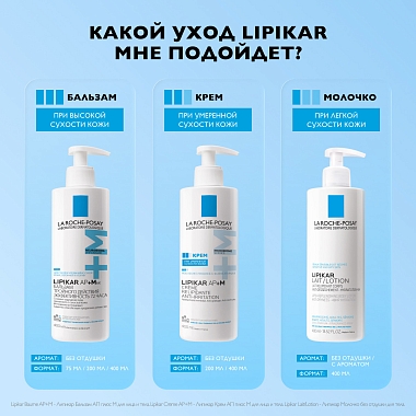 Купить La Roche-Posay Lipikar AP+Max 400 мл бальзам