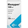 Купить Милурит 100 мг 100 шт таблетки