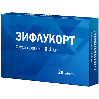 Купить Зифлукорт 0,1 мг 20 шт таблетки