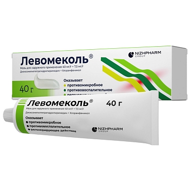 Купить Левомеколь 40 г мазь для наружного применения