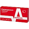 Купить Карведилол-Акрихин 6,25 мг 30 шт таблетки