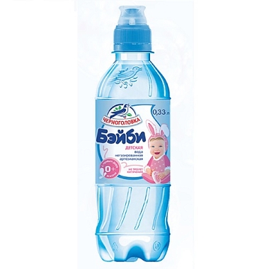 Купить Черноголовка бэйби 0,33 л вода питьевая детская негазированная пэт