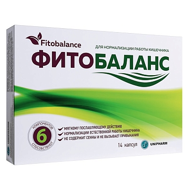 Купить Фитобаланс 720 мг 14 шт капсулы