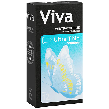 Купить Viva 12 шт презервативы ультратонкие