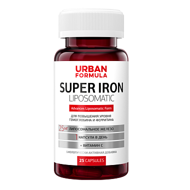 Купить Urban Formula Super Iron 25 шт капсулы