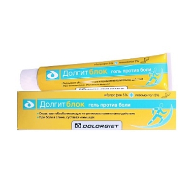 Купить Долгитблок 5 % + 3 % 150 г гель для наружного применения