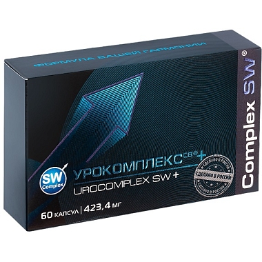 Купить Урокомплекс СВ+ 423,4 мг 60 шт капсулы