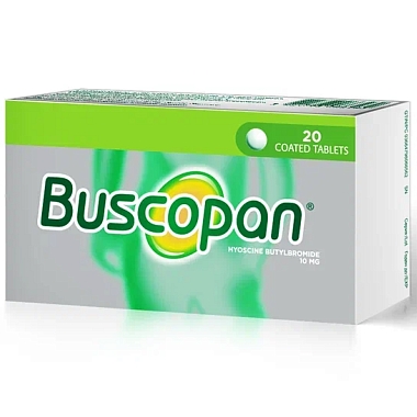 Купить Бускопан 10 мг 20 шт таблетки покрытые оболочкой