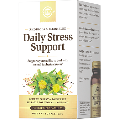 Купить Solgar Дневной Стресс-контроль 30 шт капсулы