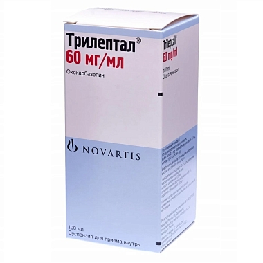 Купить Трилептал 60 мг/мл 100 мл суспензия для приема внутрь