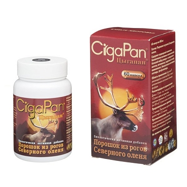 Купить Цыгапан 400 мг 60 шт капсулы