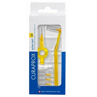 Купить Curaprox Prime Start CPS09 5 шт ершики межзубные + держатель UHS409 и UHS470